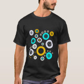 Geometrisch abstract t-shirt (Voorkant)