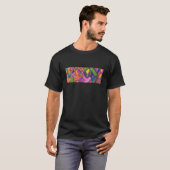 "Geometrisch" Abstract T-shirt (Voorkant volledig)