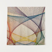 geometrisch Abstract tapijt Wandkleed (Voorkant (horizontaal))