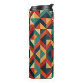 geometrisch abstract thermosbeker (Gedraaid links)