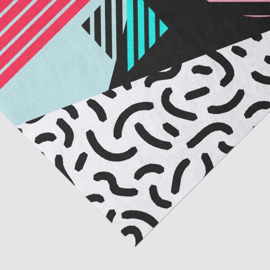 Geometrisch Abstract Tissuepapier (Detail)