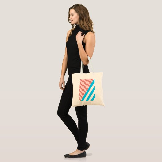 geometrisch, abstract tote bag (Voorkant (model))