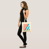 geometrisch, abstract tote bag (Voorkant (model))