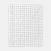 Geometrisch Abstract vloerontwerp Fleece Deken (Voorkant)