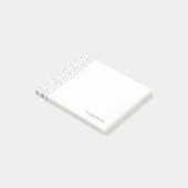 Geometrisch Abstract vloerontwerp Post-it® Notes (Schuin)