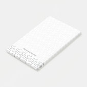 Geometrisch Abstract vloerontwerp Post-it® Notes (Schuin)