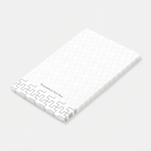 Geometrisch Abstract vloerontwerp Post-it® Notes (Schuin)