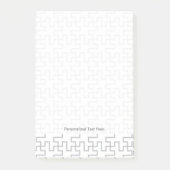 Geometrisch Abstract vloerontwerp Post-it® Notes (Voorkant)
