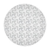 Geometrisch Abstract vloerontwerp Snijplank (Voorkant)