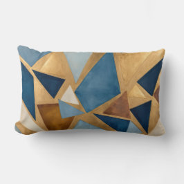 geometrisch abstract voor blues en metal kussen