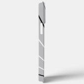 Geometrisch Abstract zwart wit monogram Case-Mate iPhone Case (Achterkant / Rechts)