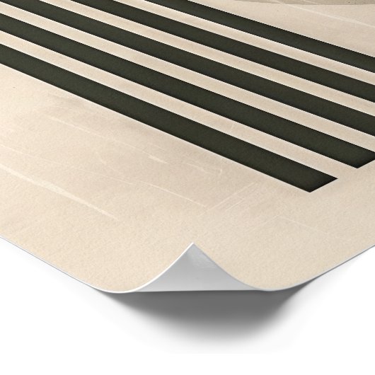 geometrisch Abstracte boho Poster (Hoek)