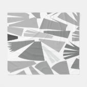 geometrisch Abstracte geometrie Fleece Deken (Voorkant (Horizontaal))