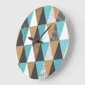  geometrisch: Abstracte illustratie. Grote Klok (Hoek)