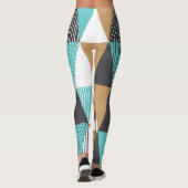 geometrisch: Abstracte illustratie. Leggings (Achterkant)