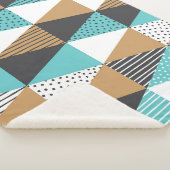 geometrisch: Abstracte illustratie. Sherpa Deken (3/4)