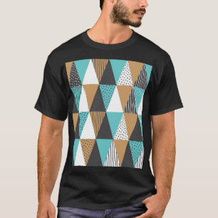  geometrisch: Abstracte illustratie. T-shirt