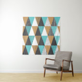 geometrisch: Abstracte illustratie. Wandkleed (In situ)