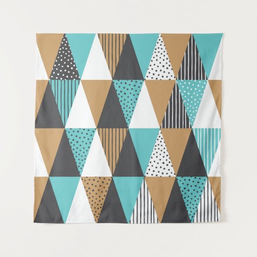 geometrisch: Abstracte illustratie. Wandkleed (Voorkant)