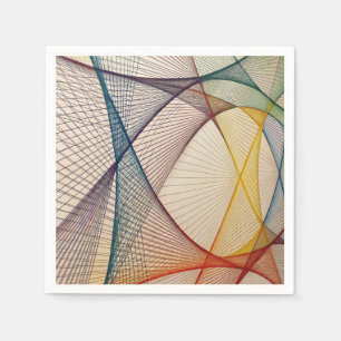 Geometrisch Abstracte Papieren Servet