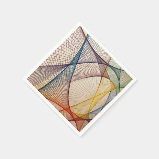 Geometrisch Abstracte Papieren Servet (Hoek)