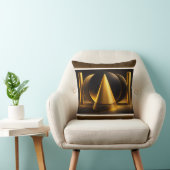 Geometrisch Abstracte Poster – Levendig Modern Des Kussen (Stoel)
