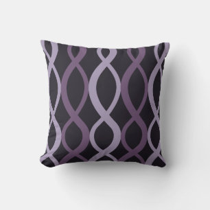 Geometrisch accent – elegant verweven patroon kussen