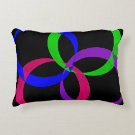 Geometrisch accentkussen voor multi-colour interch accent kussen