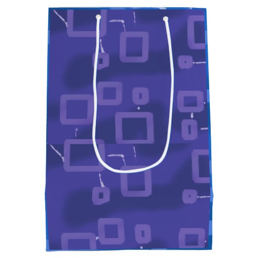 Geometrisch Afstuderen Medium Cadeauzakje (Achterkant)