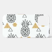 Geometrisch ananas gouden Stippen patroon. Case-Mate iPhone Case (Achterkant (horizontaal))