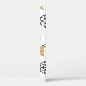 Geometrisch ananas gouden Stippen patroon. Case-Mate iPhone Case (Achterkant / Rechts)