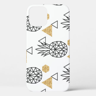 Geometrisch ananas gouden Stippen patroon. Case-Mate iPhone Case