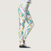 Geometrisch Aztec-patroon Leggings (Rechts)
