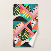 geometrisch bad handdoek (Handdoek)