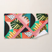 geometrisch bad handdoek (Handdoek)