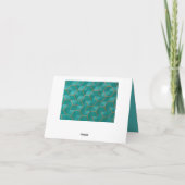 geometrisch bedankkaart (Achterkant)