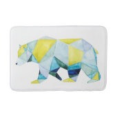 Geometrisch Beer Dier Badmat (Voorkant)