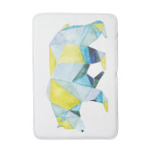 Geometrisch Beer Dier Badmat (Voorkant Verticaal)