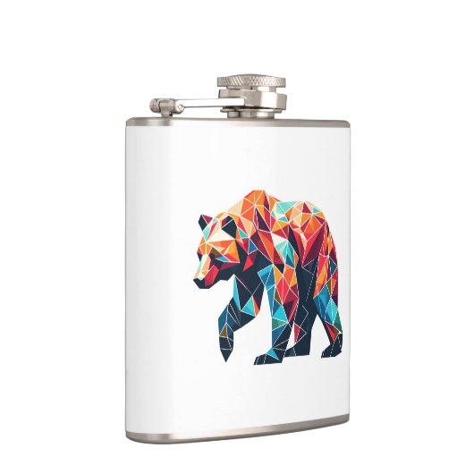 Geometrisch Beer Heupfles (Rechts)