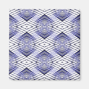 Geometrisch blauw...... magneet