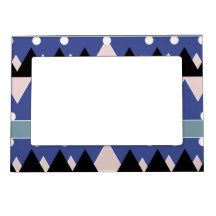 Geometrisch Blauw Roze Zwart Blauwgroen Patroon