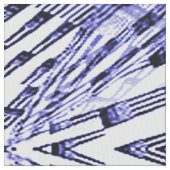 Geometrisch blauw..... stof (Close Up)