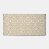 geometrisch bloeipatroon bureaumat (Voorkant)