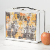 Geometrisch Boho-tribaal noodpatroon (In situ)