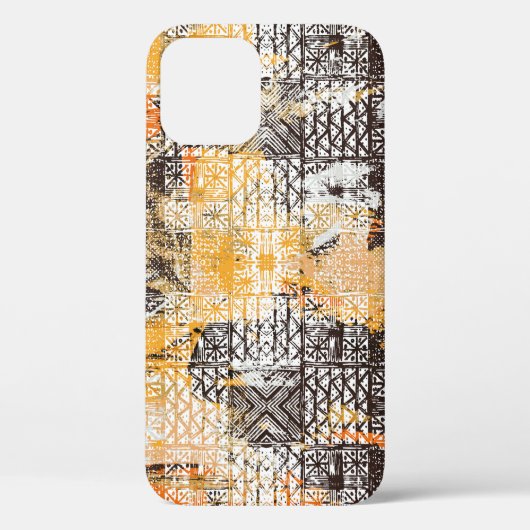 Geometrisch Boho-tribaal noodpatroon Case-Mate iPhone Case (Achterkant)