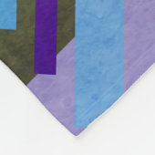 Geometrisch Brahaus Fleece Deken (Hoek)