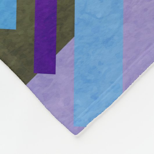 Geometrisch Brahaus Fleece Deken (Hoek)