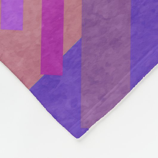 Geometrisch Brahaus Fleece Deken (Hoek)