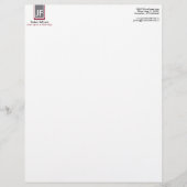 Geometrisch Briefhoofd Ontwerp (Voorkant)