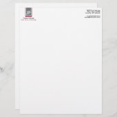 Geometrisch Briefhoofd Ontwerp (Voorkant / Achterkant)